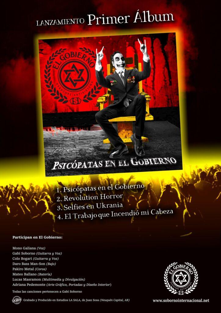 lanzamiento psicopatas en el gobierno
